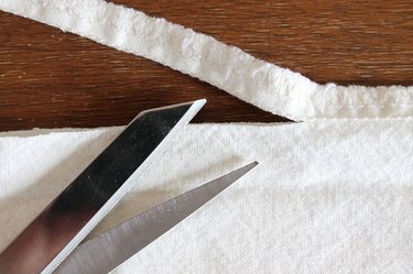 cut seam open