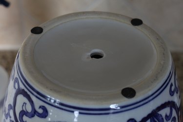 Hole in the bottom of the jar