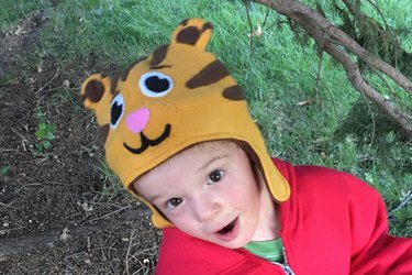 Daniel in the woods