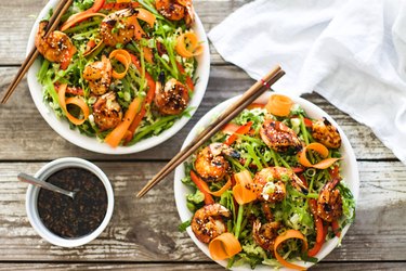Grilled Shrimp Salad