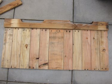 Creating top of bench