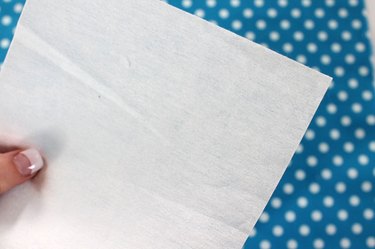 non fusible side of interfacing