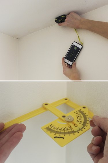 Measuring walls and corners