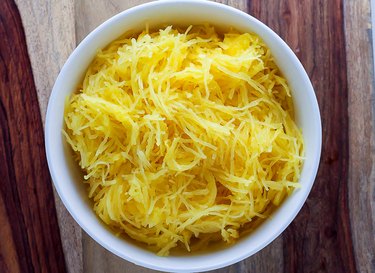Bowl of Spaghetti Squash Pasta