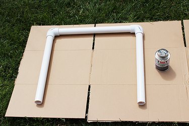 three pipes connected
