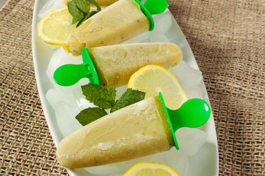 Mango popsicles