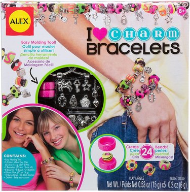 i heart charm bracelets kit