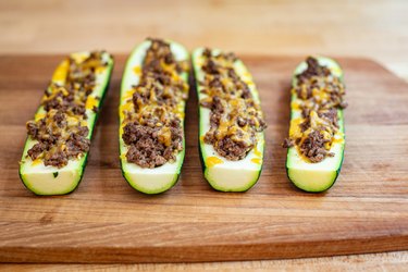 Bake zucchini