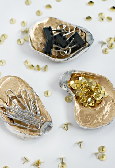 Oyster shell office organization