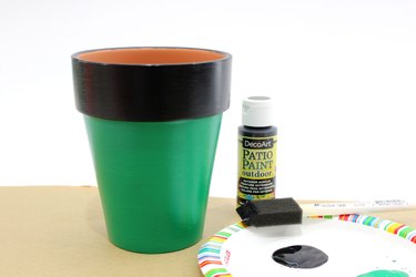 black paint