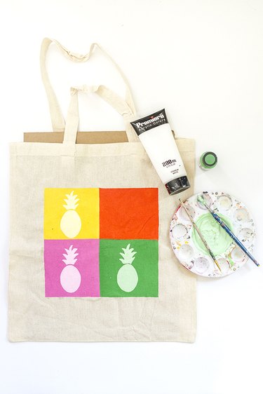paint pineapples