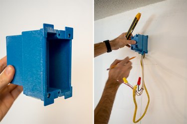 Preparing for electrical box