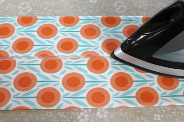 Fold and press the waistband into the center