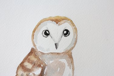 Paint in eyes