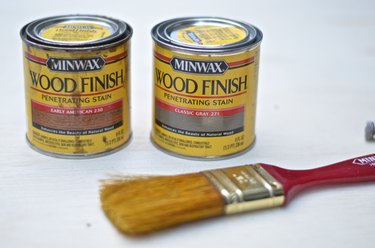 Mixture of early american and classic gray stain