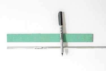 Measure mark tube