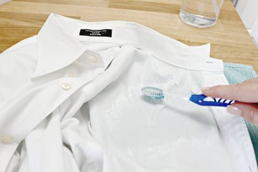 how to get butter stains out of clothing