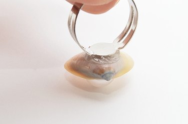 DIY Seashell Pearl Necklace and Ring
