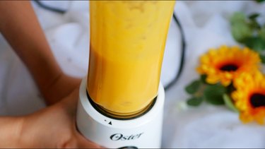 blending fruits