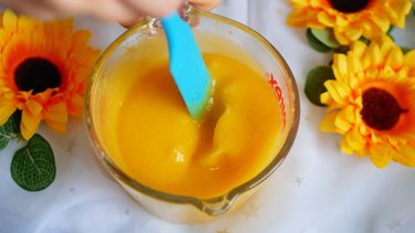 stirring fruits mixture
