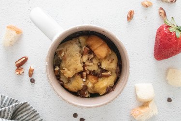 French toast in a mug