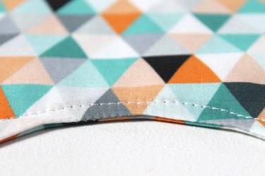 topstitch around entire piece