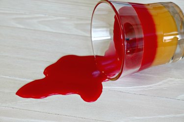 remove candle wax from a coffee table