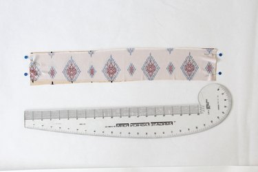 Sew the waistband right sides together