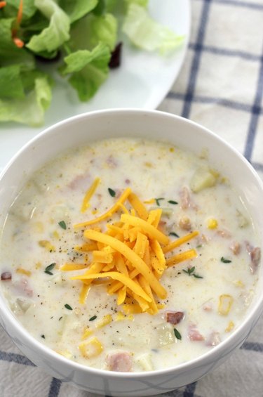 ham and potato chowder