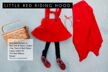 Little Red Riding Hood Costume Requirements