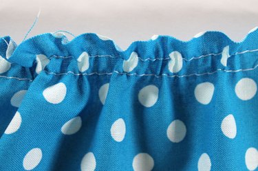 gathered fabric