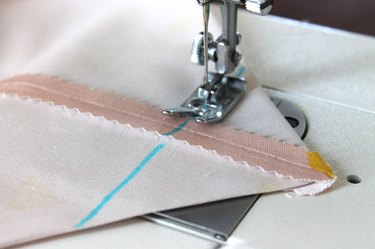 sew on the line