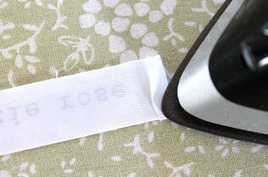 fold under and press