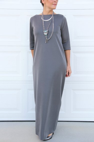 easy maxi dress sewing tutorial
