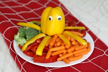 Man-Eating Octopus Veggie Tray