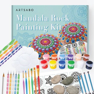 mandala rock painting kit