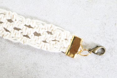 Add a jump ring and jewelry clasp