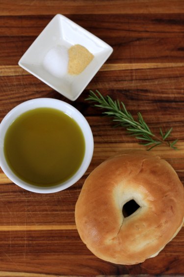 ingredients for bagel chips