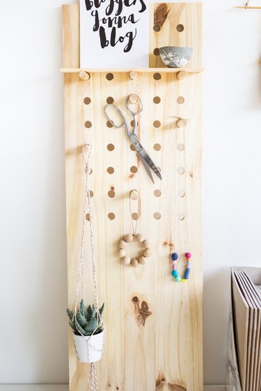 How to Make Your Own Peg Board