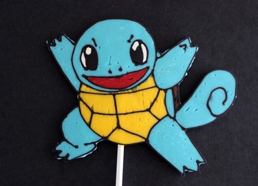 Squirtle lollipop
