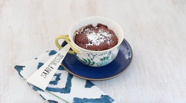 chocolate molten lava mug cake