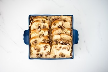 Add in the walnuts or choice of addition.