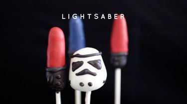 Lightsaber Cake Pops