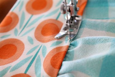 Sew the waistband