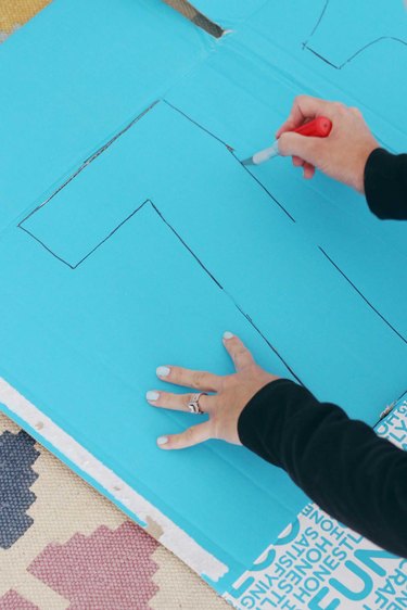How to Make Painted House Numbers from Cement