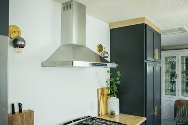 Install a ductless range hood