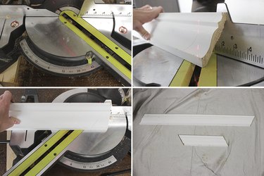 Cutting crown molding