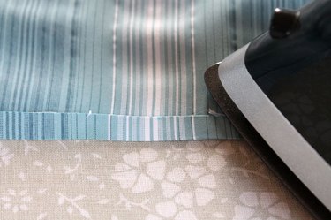 pressing under 1/4 inch at shirt bottom