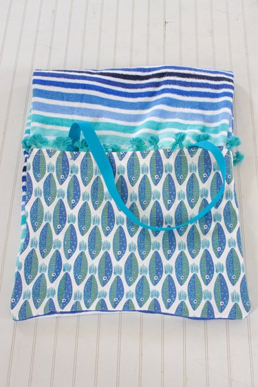 the towel has been folded one more time