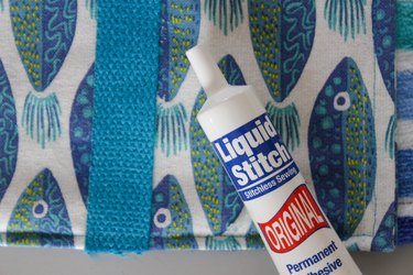 beach towel bag with Liquid Stitch